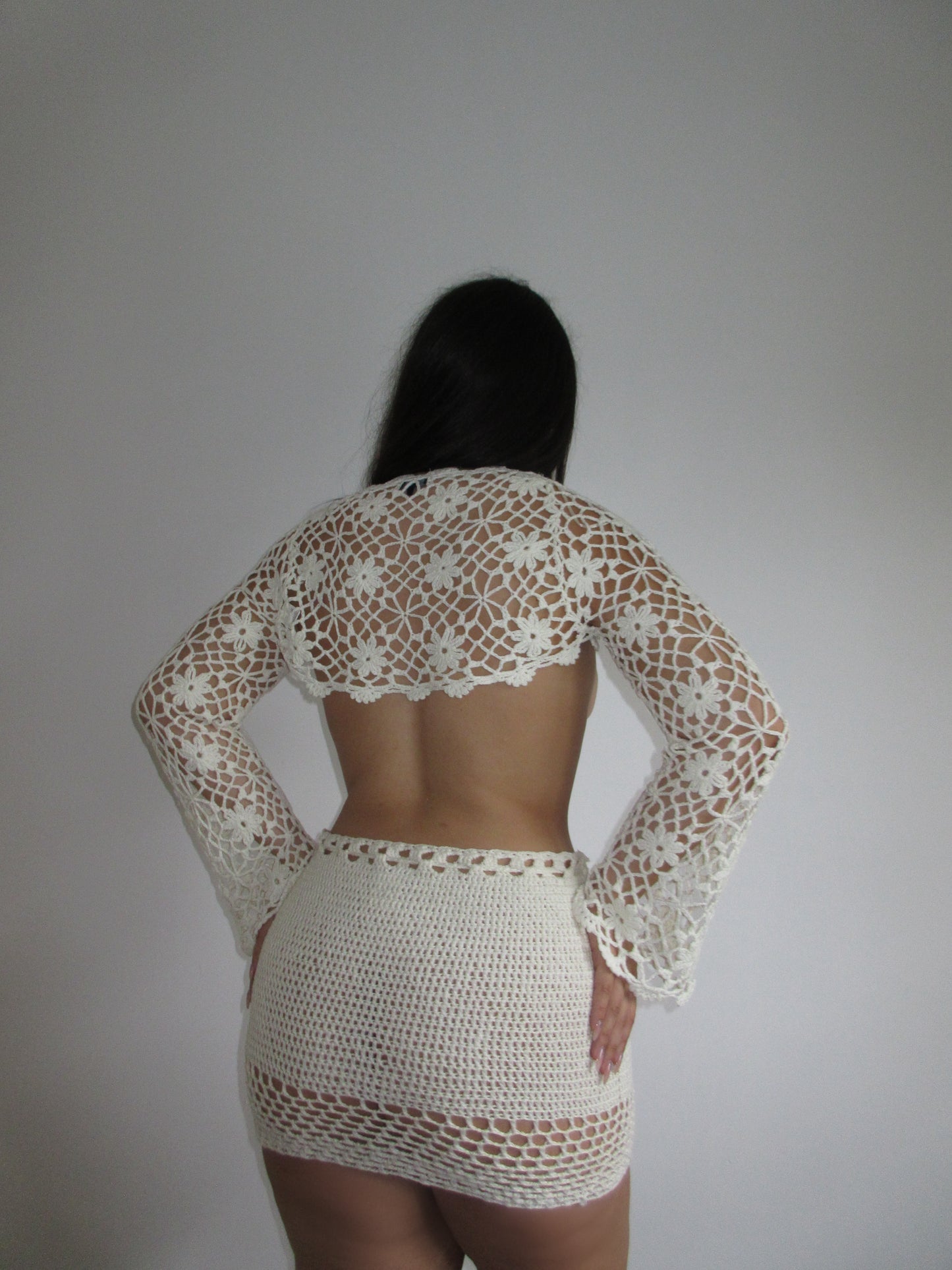 SUGAR CROCHET BOLERO