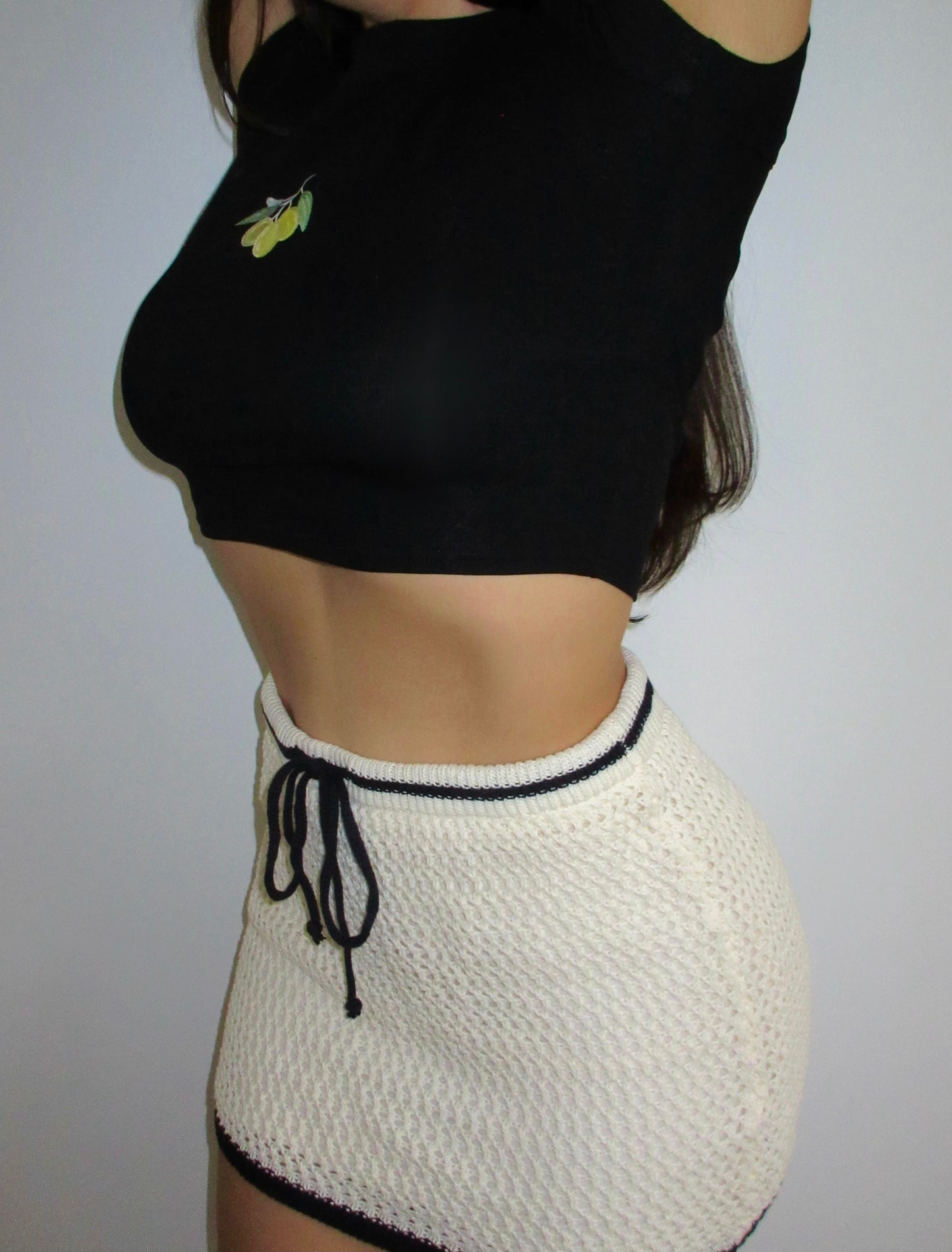 LAYLA KNIT MINI SKIRT